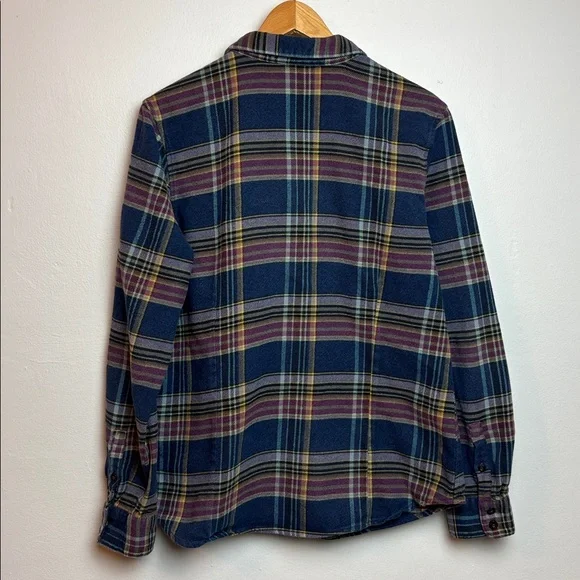 Patagonia Women's Long-Sleeved Cotton Midweight Fjord Flannel Shirt Large #53916 - Picture 2 of 8